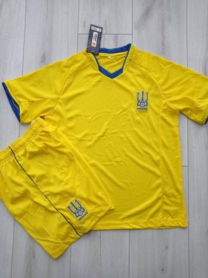 Дитяча футбольна форма з логотипом Збірної України жовта 2139091260 фото