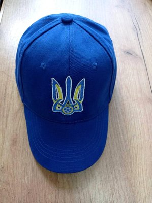 Кепка Malfini клубна синя з логотипом Збірної України для дорослих 2179119808 фото