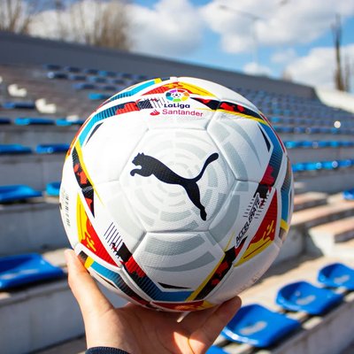 Футбольний м'яч Puma LaLiga Pro 01 623-Розмір 5 фото