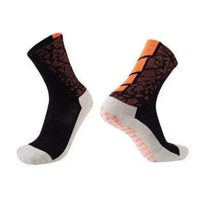 Тренувальні шкарпетки (чорний-помаранчевий) (39-45) (39-45) 407-(39-45) фото